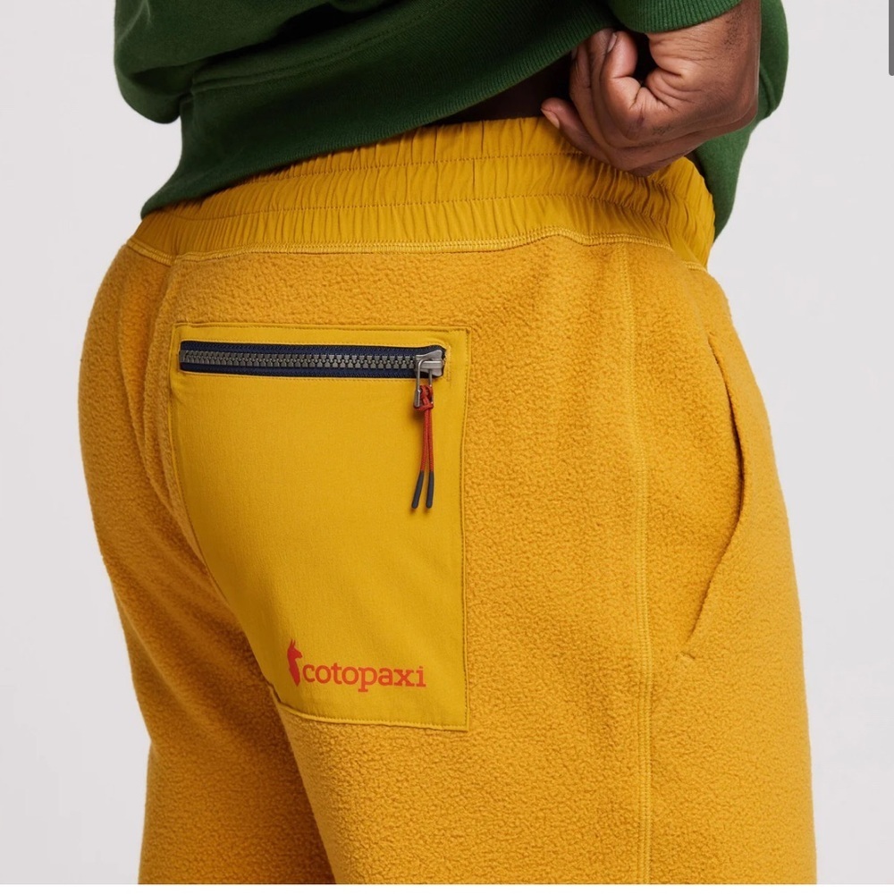 Cotopaxi Men’s XXL Abrazo Fleece Jogger NWT Amber - Picture 2 of 3